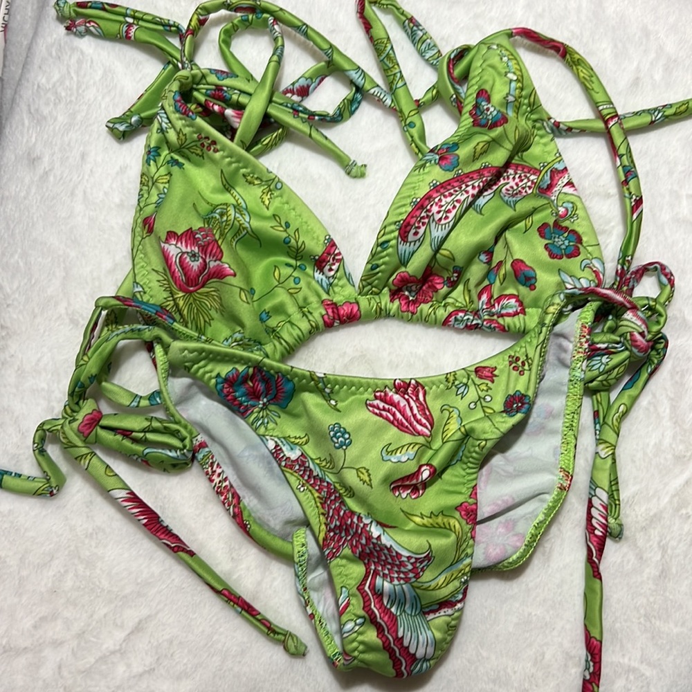 Green bikini